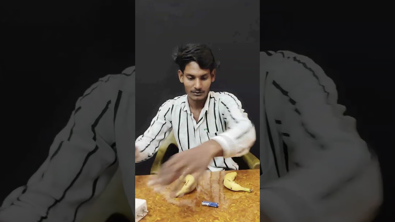 Banana charge on mobile experiment