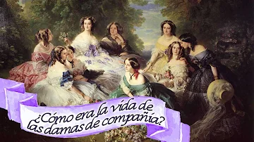 ¿Tenía la reina Isabel damas de compañía?