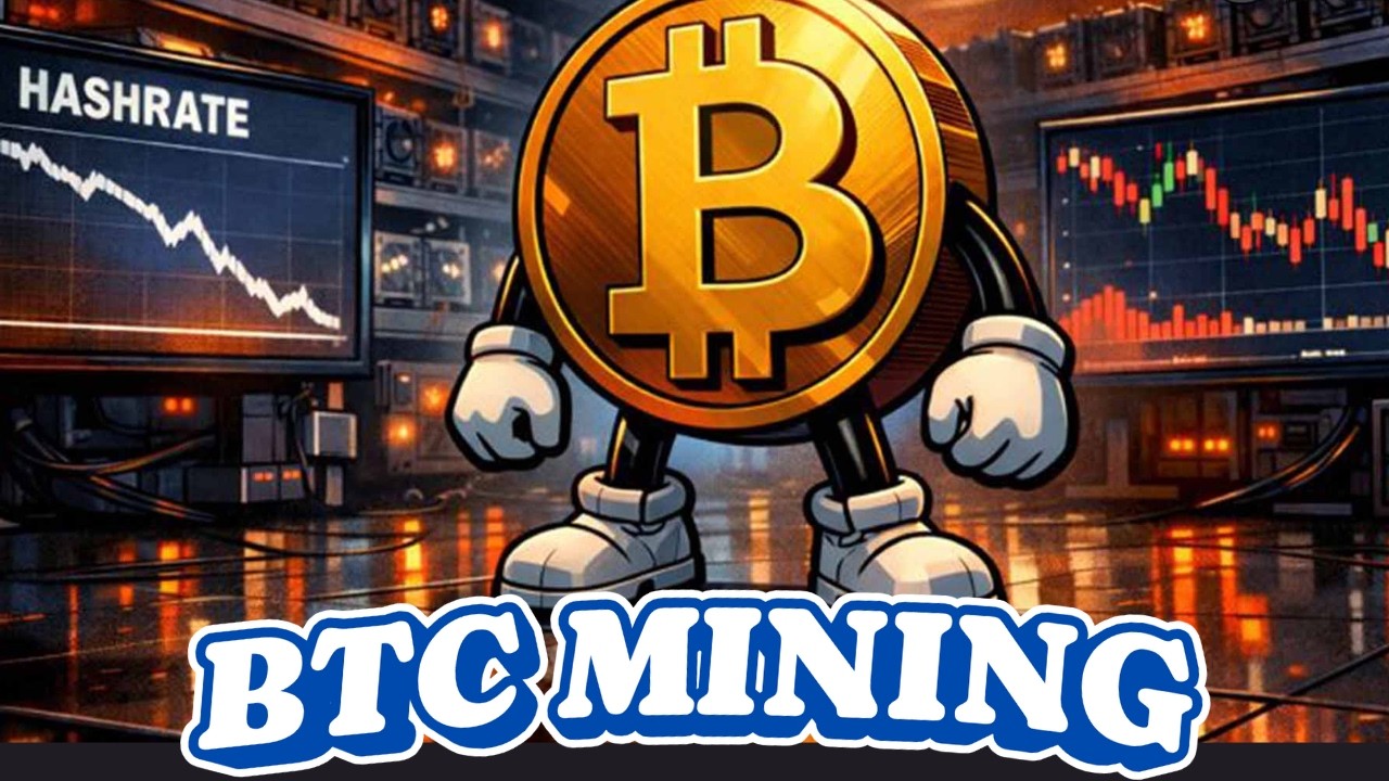 Хешрейт биткоина упал (что это значит?)