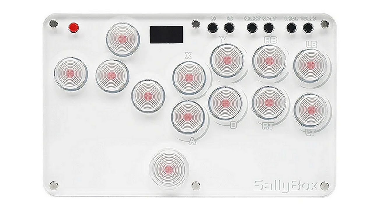 Sallybox Mini Hitbox Fighting Controller and how it works