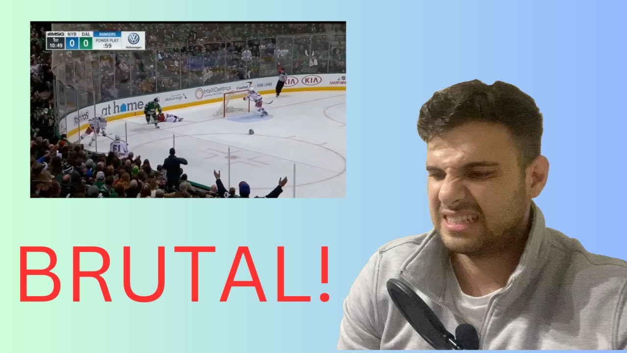 BRUTAL NHL GOALIE HITS! British guy reacts to HARDEST HOCKEY HITS on