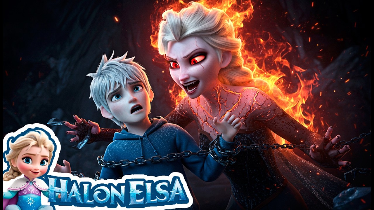 💔❄️ Jack Frost’s Frozen Heart: Can He Save Demon Elsa? 🔥💙 | Elsa Greatest Love Story | Halon Elsa