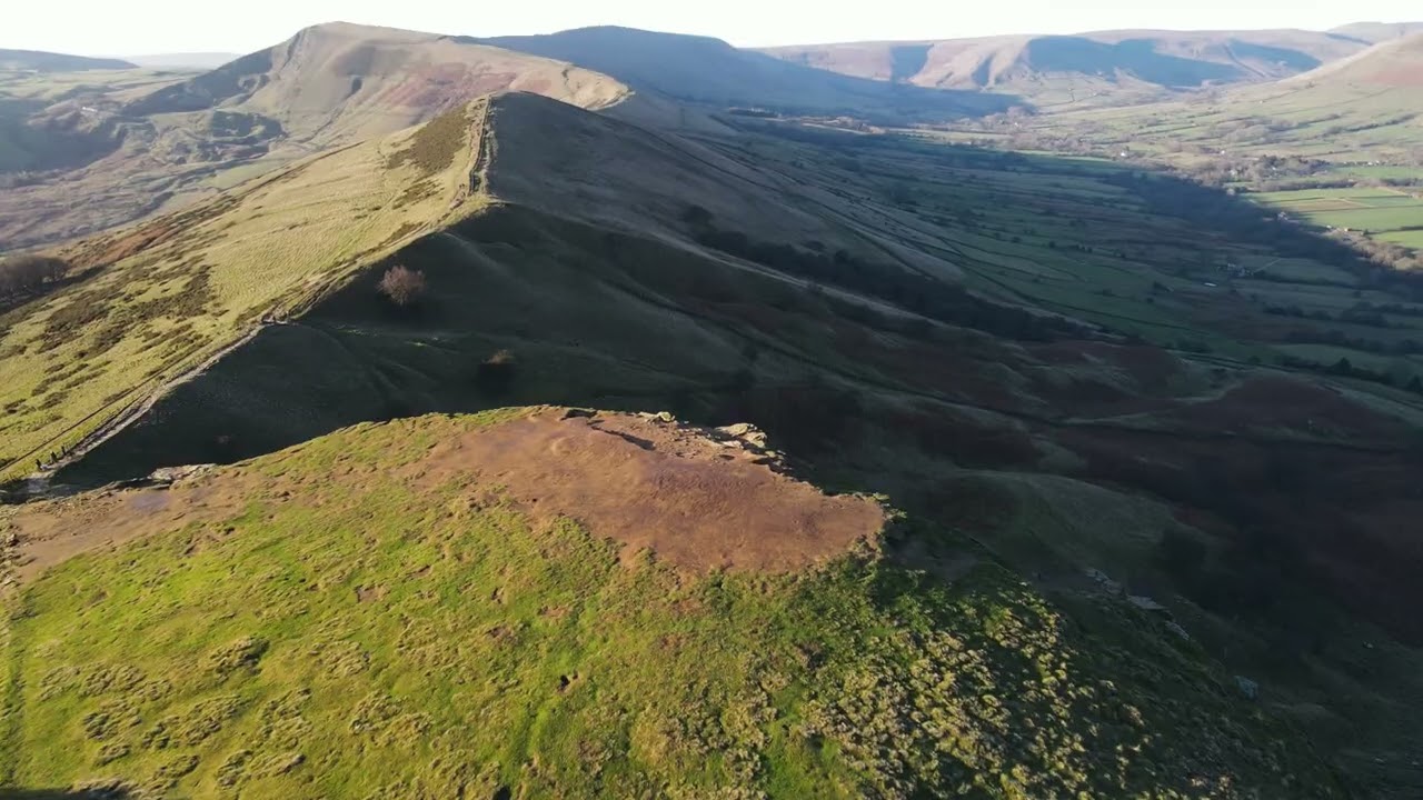 Mam Tor Drone Footage DJIMavic2