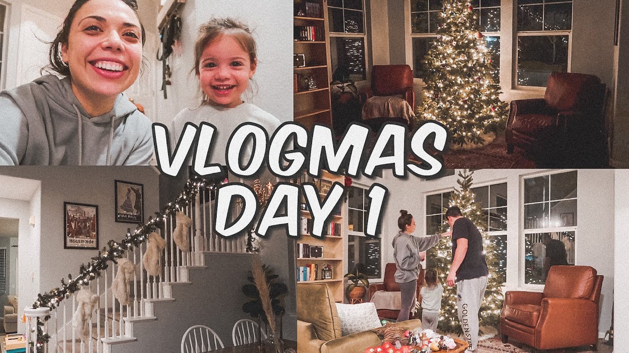 Decorating for Christmas | Vlogmas Day 1