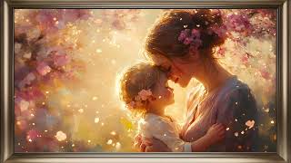 Mother And Child Frame TV Art | Mother's Day Screensaver Background For Your TV 👶❤️🌸 screenshot 4