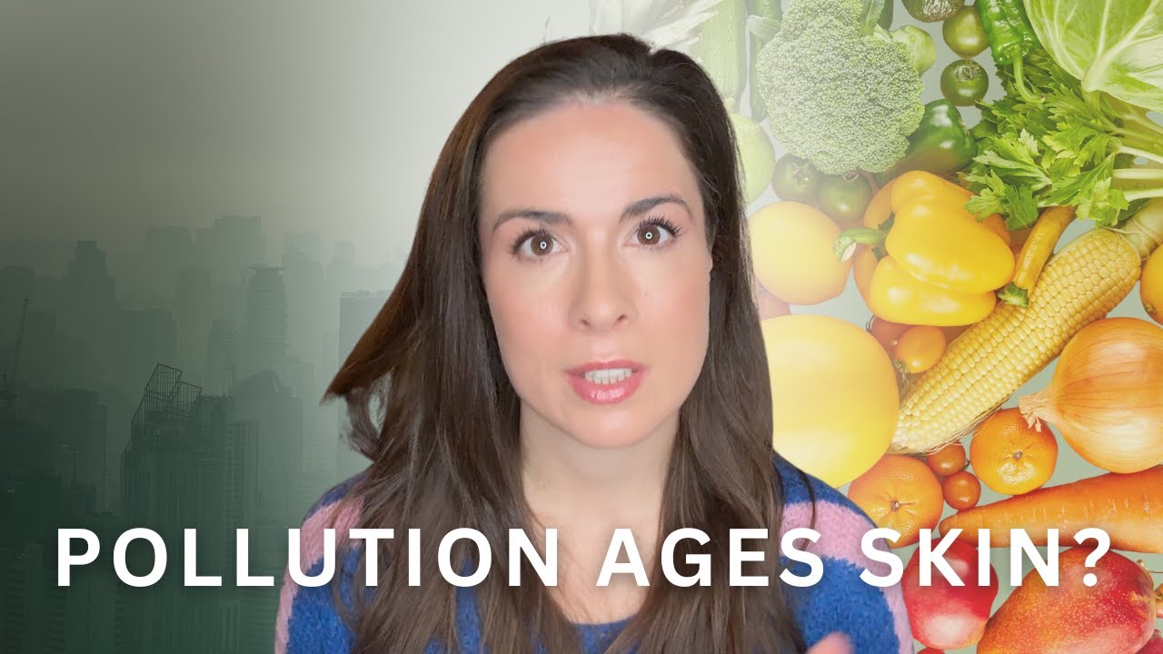 Загрязнение окружающей среды старит вашу кожу — боритесь с этим с помощью питания.