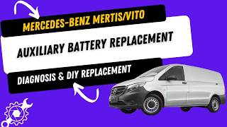Don’t Pay the Dealer! DIY (2020+) Mercedes Metris/ Vito Auxiliary Battery Replacement SAVE $$$