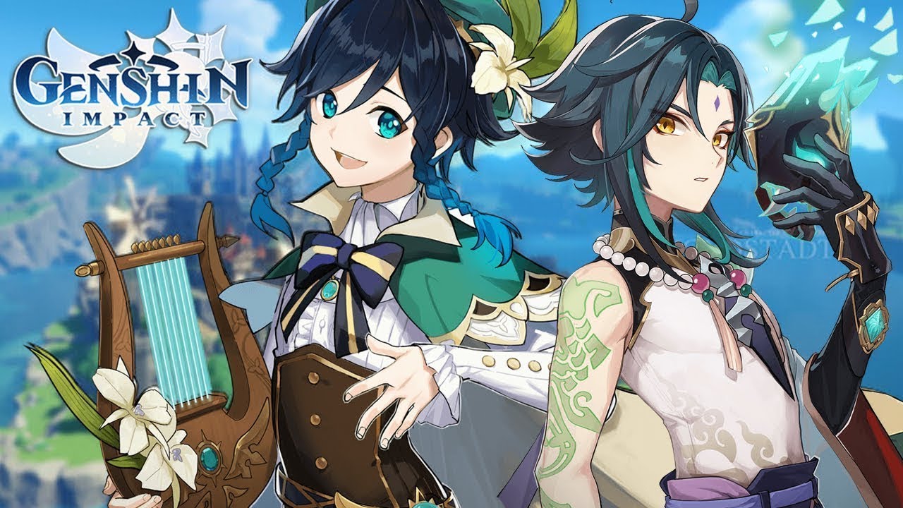 Картинки с венти геншин импакт