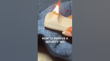 REMOVING SECURITY TAG #securitytag #lifehack #viralshorts2024