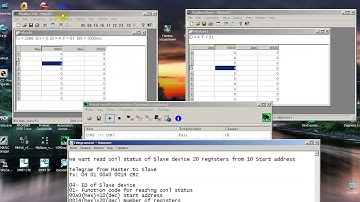 Modbus RTU Structure of Telegramm FC1 Read coils state/Структура Modbus телеграмм, чтение coils