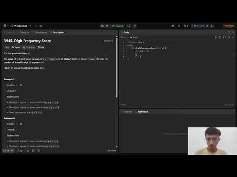 🚀 LeetCode – Digit Frequency Score | Easy Problem Explained in C++