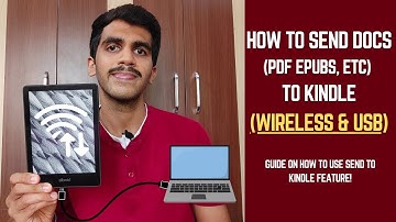 How to Send Any Files to Kindle (PDF, EPUB, MOBI) | Send to Kindle, Email & Calibre USB Guide