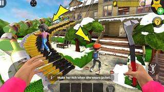 Scary Teacher 3D - Troll Miss T So Many Ladder And Trapsmod Menu Gameplay Part 6184