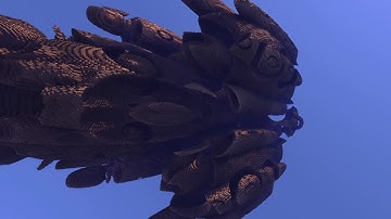 Avoyd 6DOF FPS Voxel Game - Construct fly-by