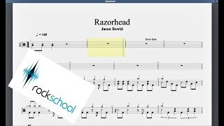 Razorhead Rockschool Grade 7 Drums