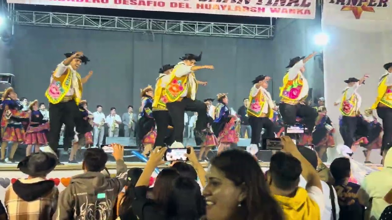 Alianza Huamanmarca 🔴Concurso de Huaylarsh YAMPER 2025 La Gran Final✨ Río Hablador