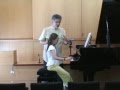 Masterclass Alan Weiss (Mozart sonata in C, K 545) - 1