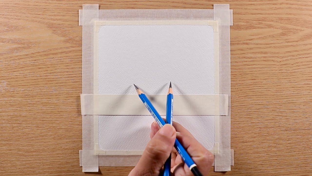 Easy Beautiful Scenery / Drawing with Oil Pastels / Step by Step 