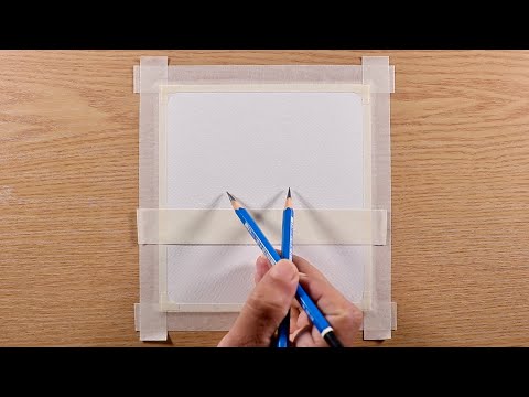 Easy Beautiful Scenery / Drawing with Oil Pastels / Step by Step 