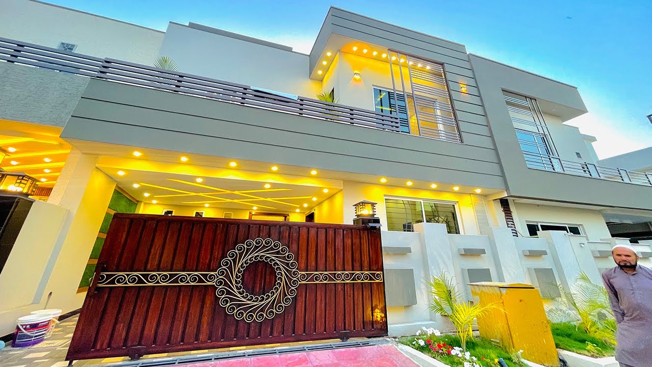 7 Marla Modern Luxury House For Sale In Bahria Town YouTube