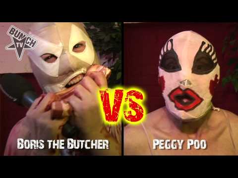 (HD) Rock'n'Roll Wrestling Bash - Gloria, Cologne, the Fight: Boris the Butcher vs. Peggy Poo