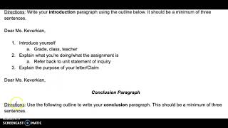Module D Lesson 2 (Introduction/Conclusion)