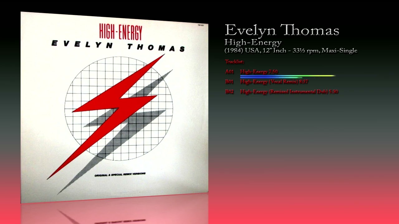 HIGH ENERGY／EVELYN THOMAS東亜会館MAHARAJA Evelyn Thomas (1984) High-Energy [12