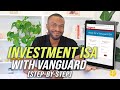 INVESTMENT ISA: How to Open a VANGUARD Account (step-by-step)