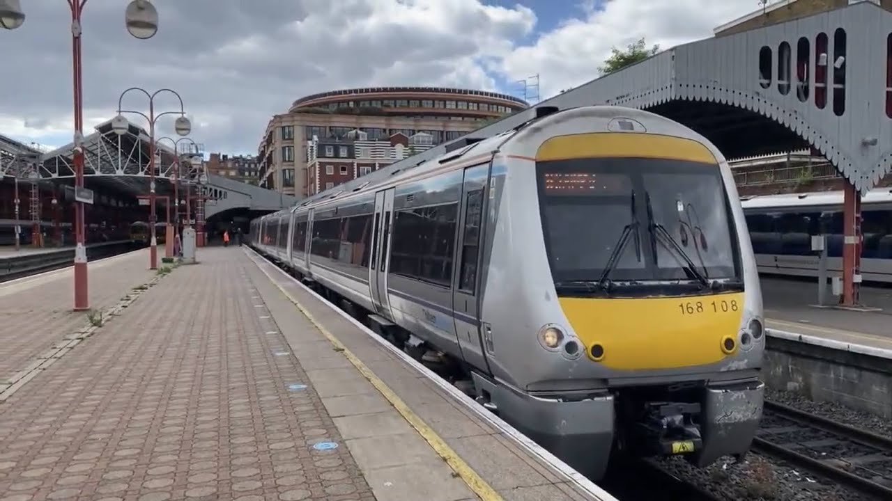 1. London Marylebone to Oxford on Chiltern Railways Class 168108 Turbostar - 6/07/2020