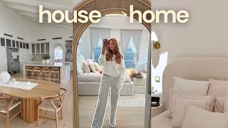 Turning our unfinished house into a home!