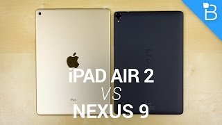 Apple iPad Air 2 vs Google Nexus 9!