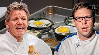 Gordon Ramsay Loses It Over RAW Breakfast | Hell's Kitchen USA
