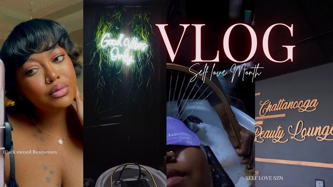 VLOG• Just a fyi this video will make you JEALOUS | SELF LOVE SZN | Black Owned Head Spa Experience 