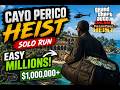 💰 Easy Millions! | Cayo Perico Heist Solo Run 🔥