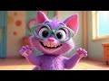 Le Chat Violet aux Lunettes Vertes | Apprendre les Couleurs