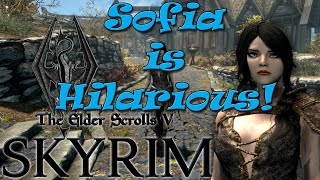 Sofia might be one of the best mods for Skyrim! #skyrim #elderscrolls #elderscrollsskyrim