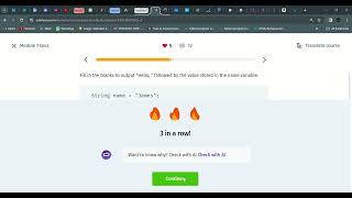 08 Module 1 Quiz | Introduction to Java | Sololearn