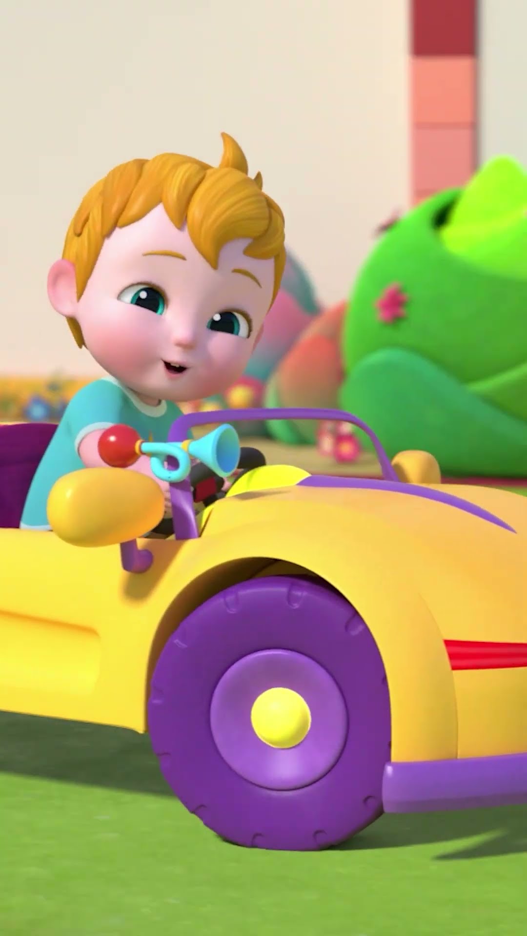 Baby On The Car Goes Bye Bye Bye | Nursery Rhymes \u0026 Toddlers Songs | NuNu Tv