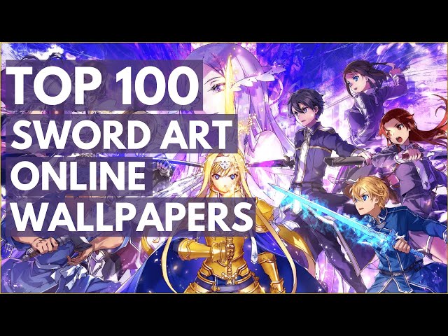 100+] Sword Art Online Wallpapers