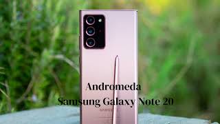 Andromeda - Samsung Galaxy Note 20 Ringtone | Link download mp3