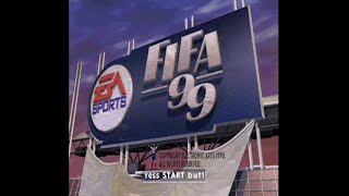 FIFA 99 (PS1) - Longplay (Custom Cup)
