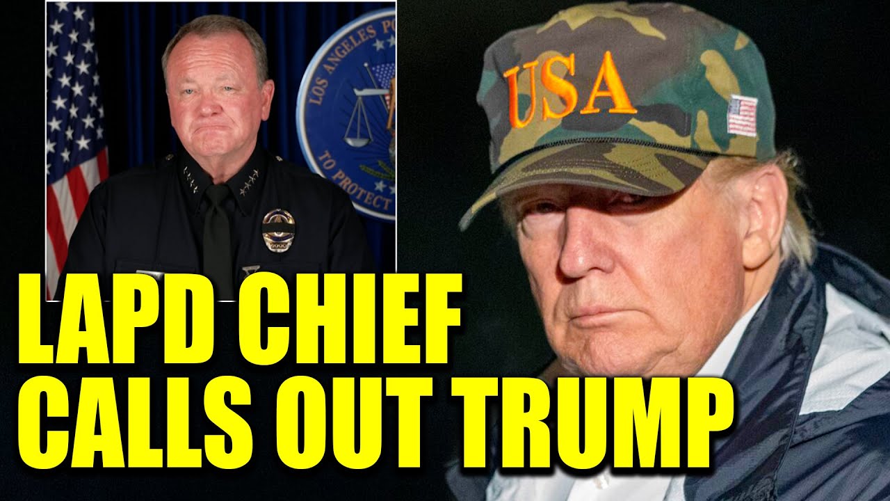 Trump’s False Claim SLAMMED by LAPD Chief