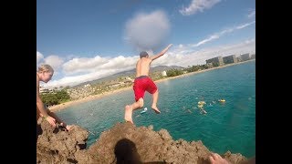Cliff Jumping at Black Rock @KevinBujold