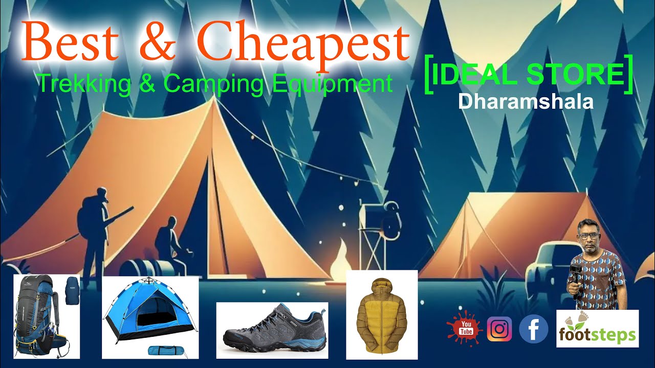 CAMPING & TREKKING GEAR BEST & BUDGET OPTION IN INDIA | BEST CAMPING GEAR SHOP IN HIMACHAL PRADESH |