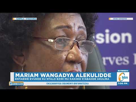 Mariam Wangadya Alekulidde, Woofiisi Emwokyezza n’asuulawo Tawulo