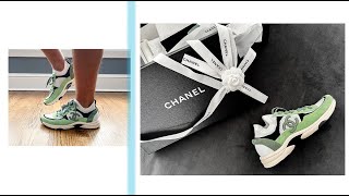 CHANEL  'Sock Sneaker' Unboxing + Try On 