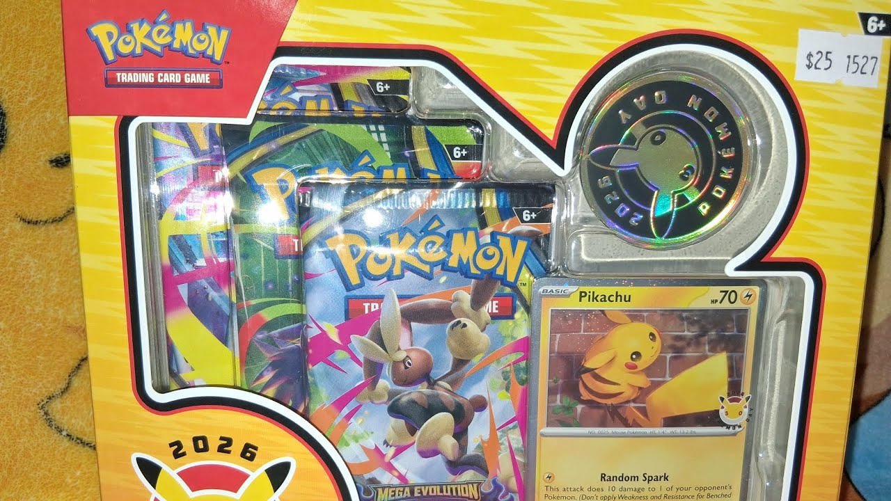 Pokémon Day 2026 3 Pack Opening #cardopenings  #pokemoncards #cards #cardcollecting 