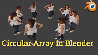 Create Circular Array in Blender | Blender Tutorial