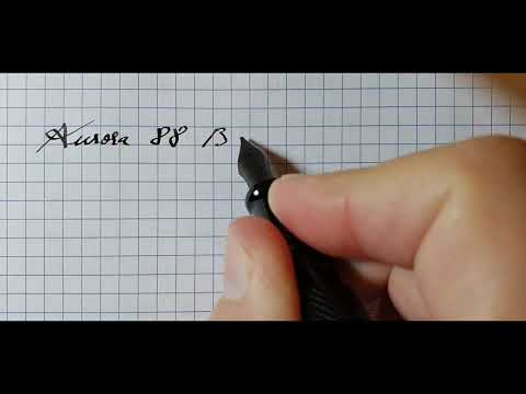 Stylo Plume Aurora 88 Black Mamba Stub 
