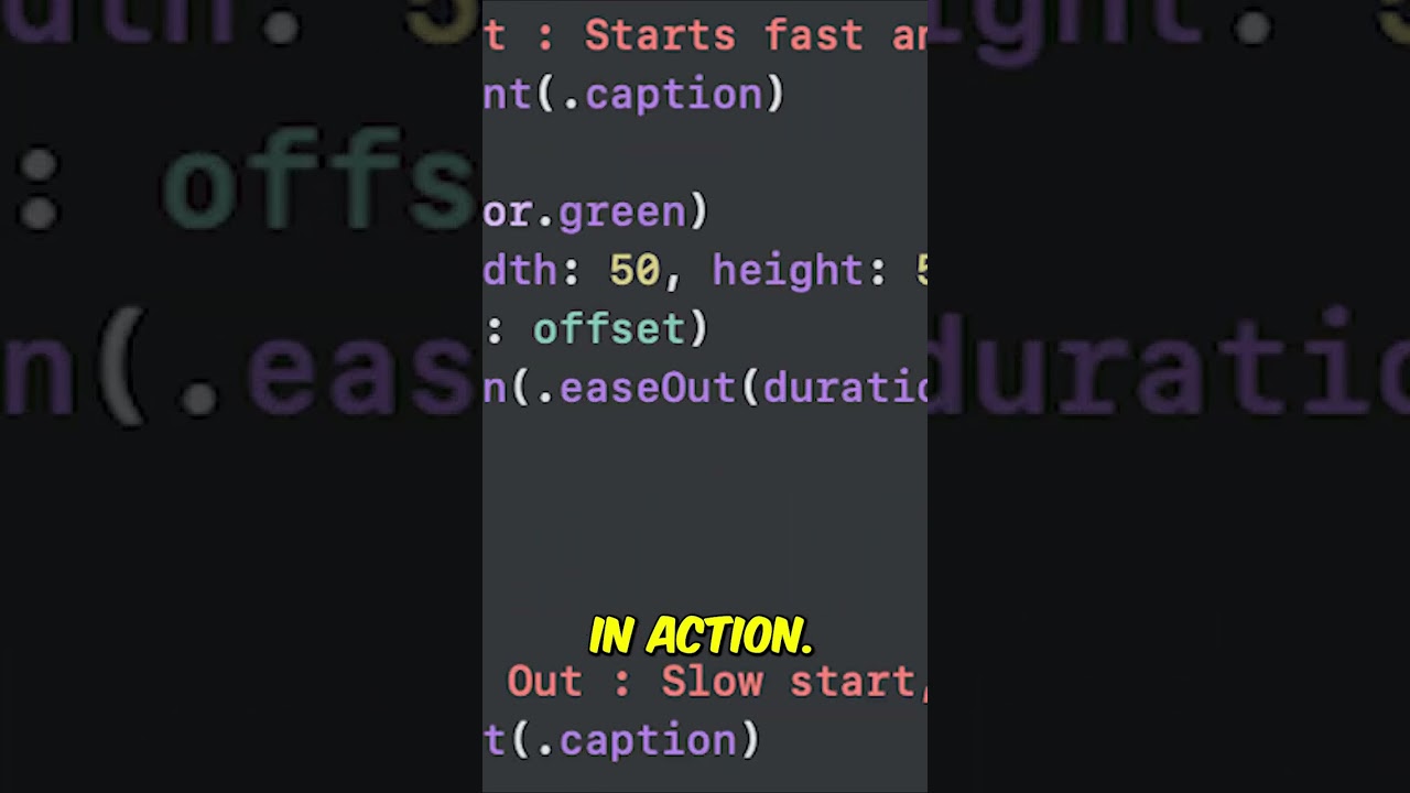 SwiftUI Animation Curves!  